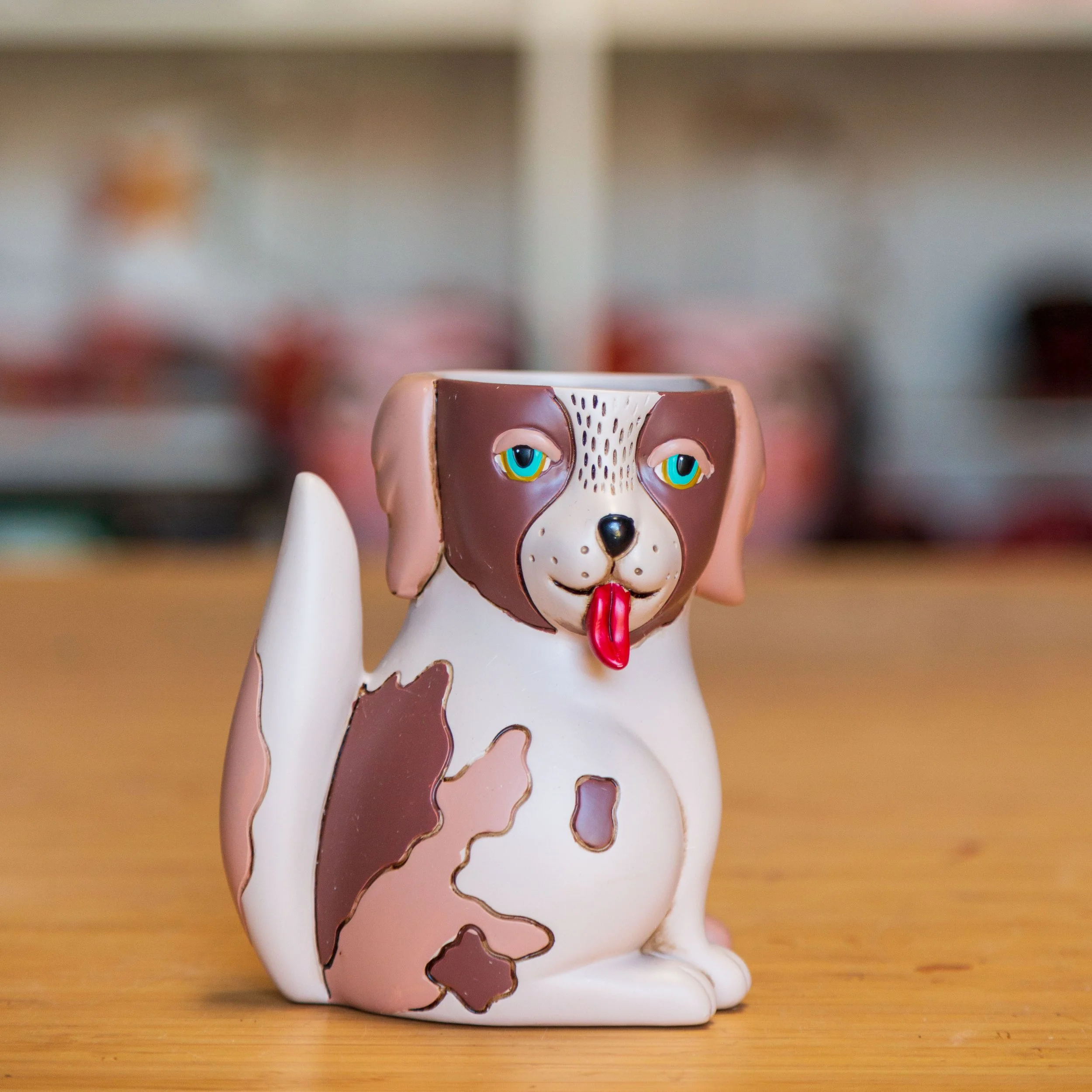 ホビー・楽器・アート pot Spotted Puppy Dog Planter — Stayin' Alive Succulents